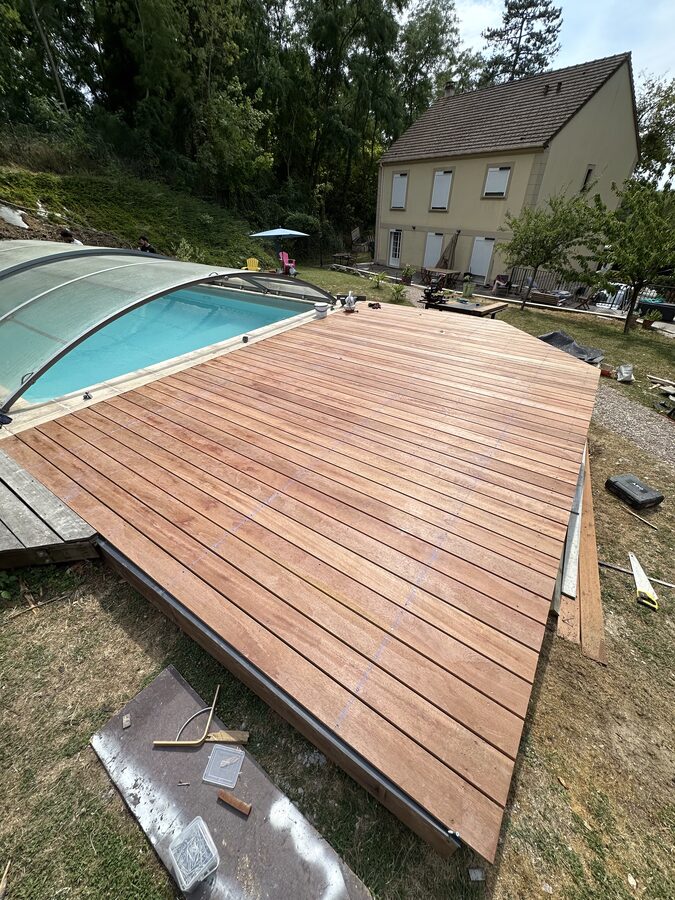 Terrasse bois — finitions — Seine Bâtisseur