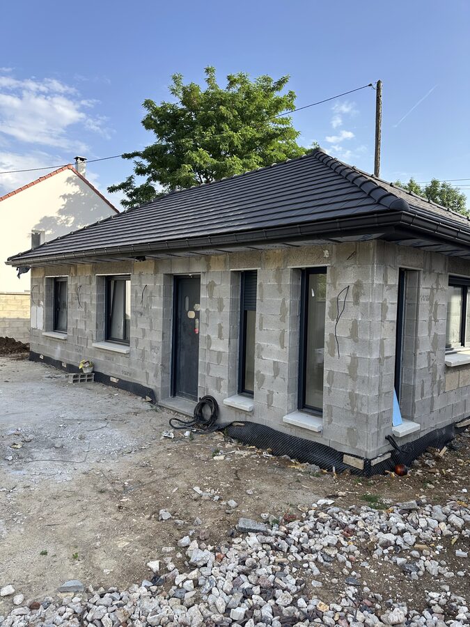 Maisons jumelées — structure béton — Seine Bâtisseur